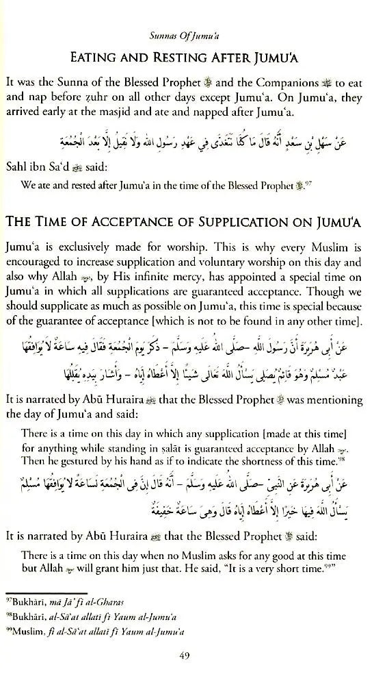 The Essentials of Jumu'a Madania Publications