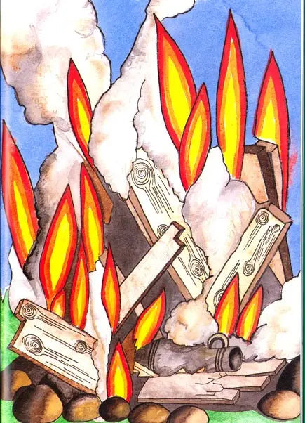 The Fire that Saved: The Story of Prophet Ibrahim (Abraham)