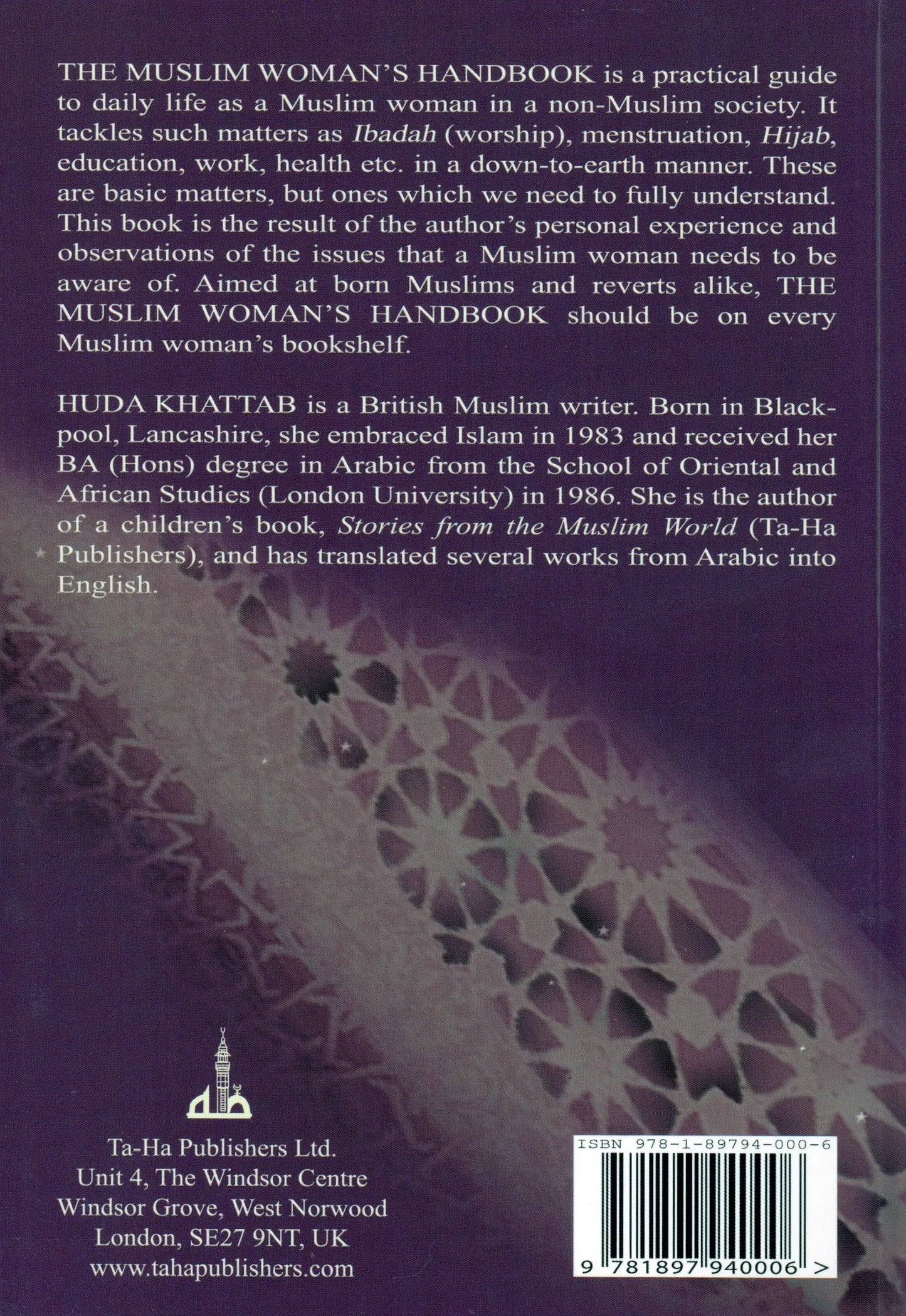 The Muslim Woman's Handbook by Huda Khattab book cover