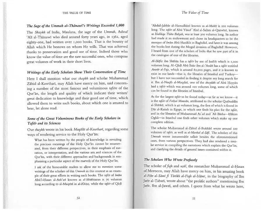 The Value of Time