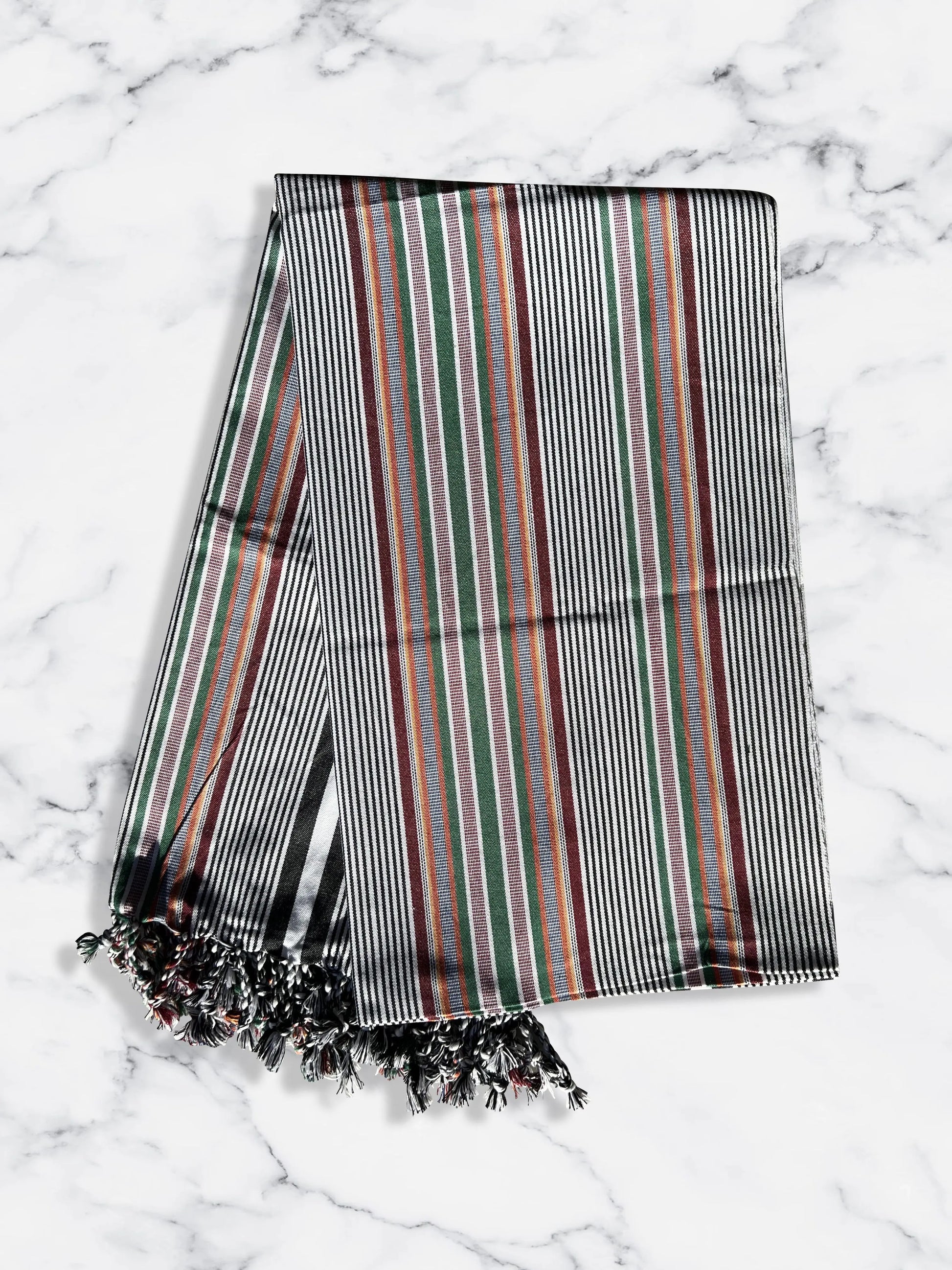 Striped Yemeni Habirah Shawl
