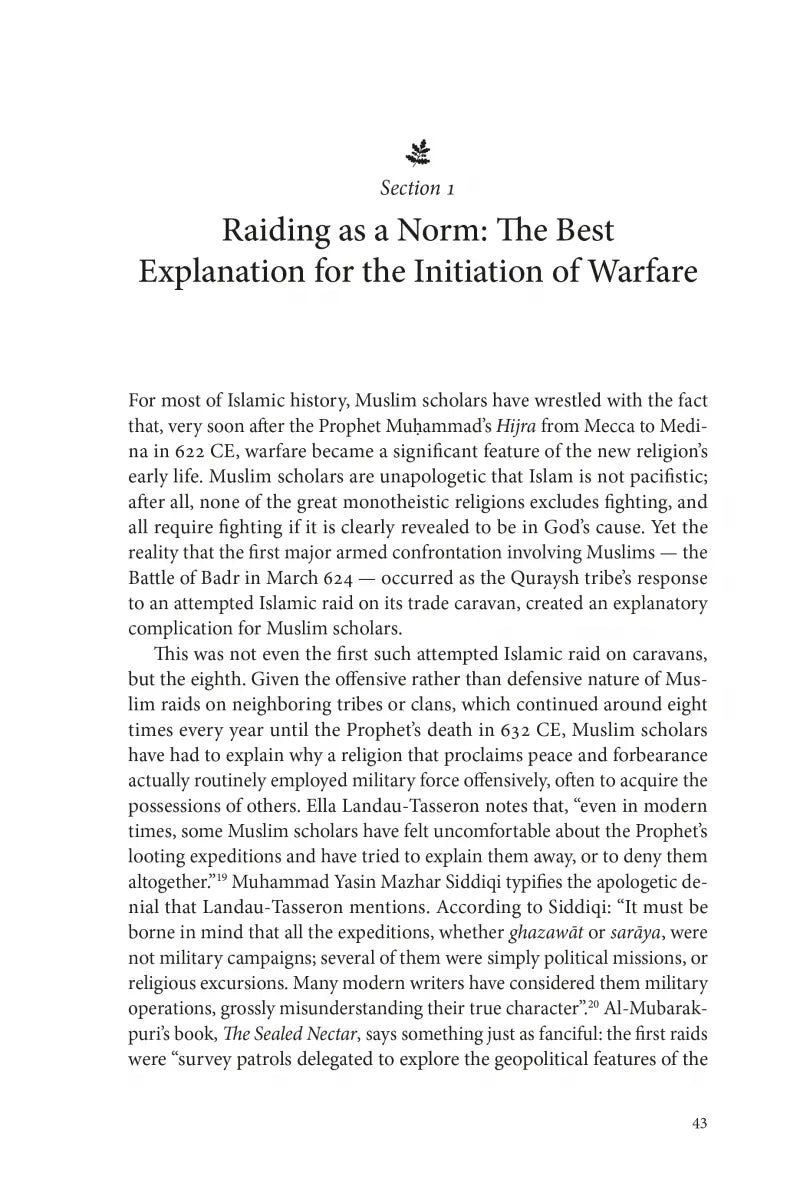 The Warrior Prophet: Muhammad & War