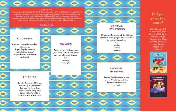 Zaydo Potato: A Muslim Superhero