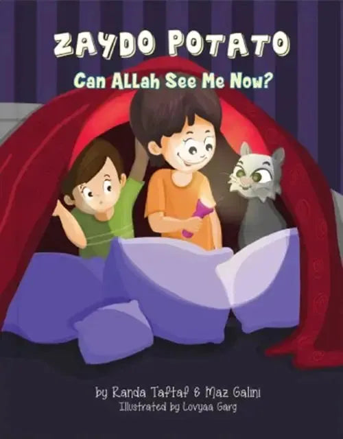 Zaydo Potato: Can Allah see me Now? by Randa Taftaf book cover