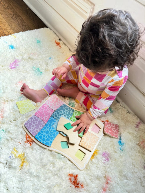 Prayer Rug SPATIAL REASONING Puzzle book cover
