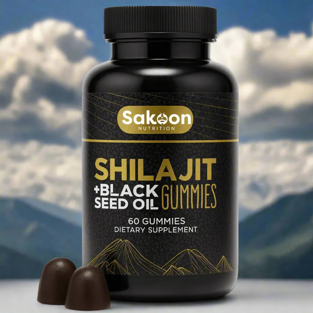 Shilajit Black Seed Oil Gummies