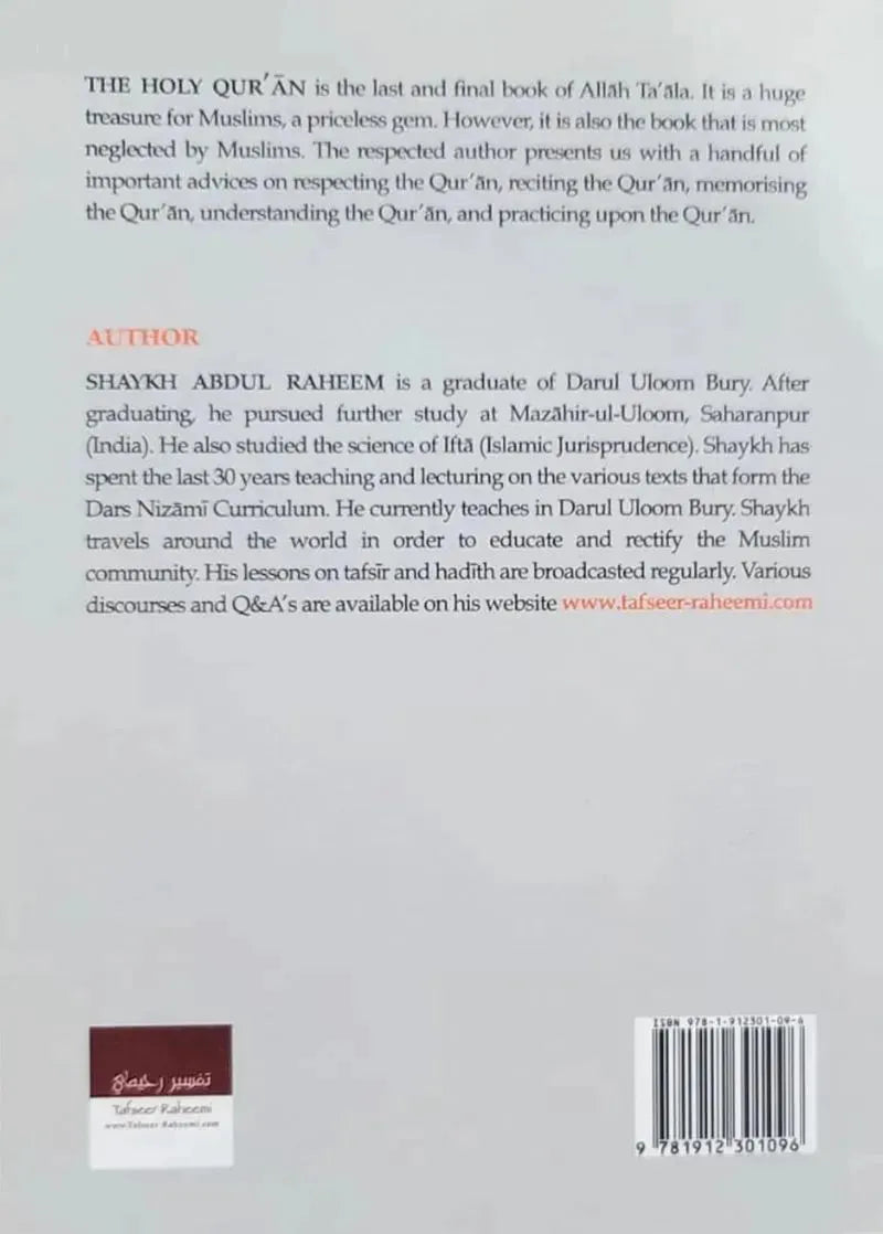 Al Qur'an: The Path to Perfection
