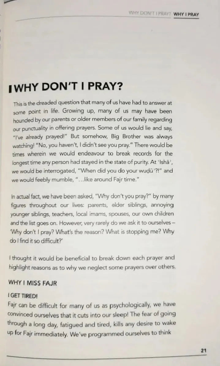 Why I Pray