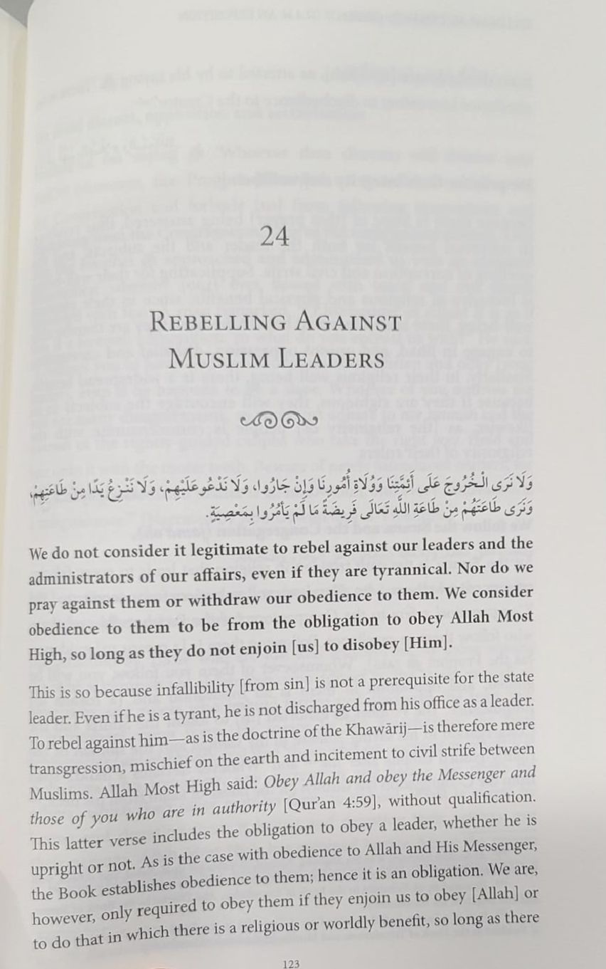 Imam Al-Tahawi's Creed of Islam: An Exposition