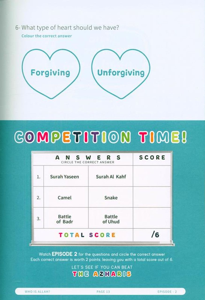 Who Is Allah? Workbook