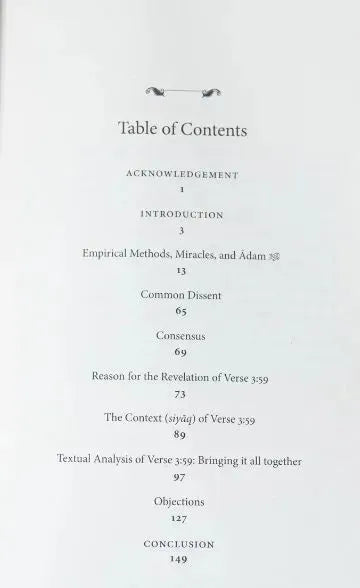 THE PROVENANCE OF MAN: A SUNNI APOLOGETIC OF THE ORIGINAL CREATION OF ADAM ('Alayh Al-Salam)