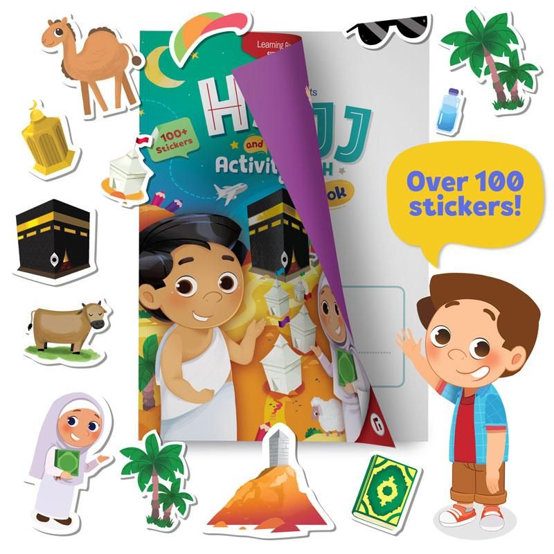 Hajj & Umrah Activity Book (Big Kids)