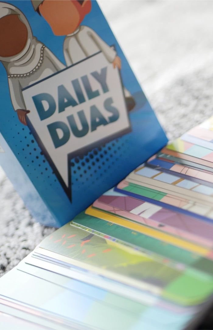 DAILY DUAS LEARNING CARDS