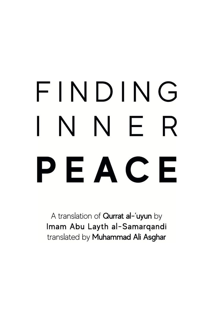FINDING INNER PEACE