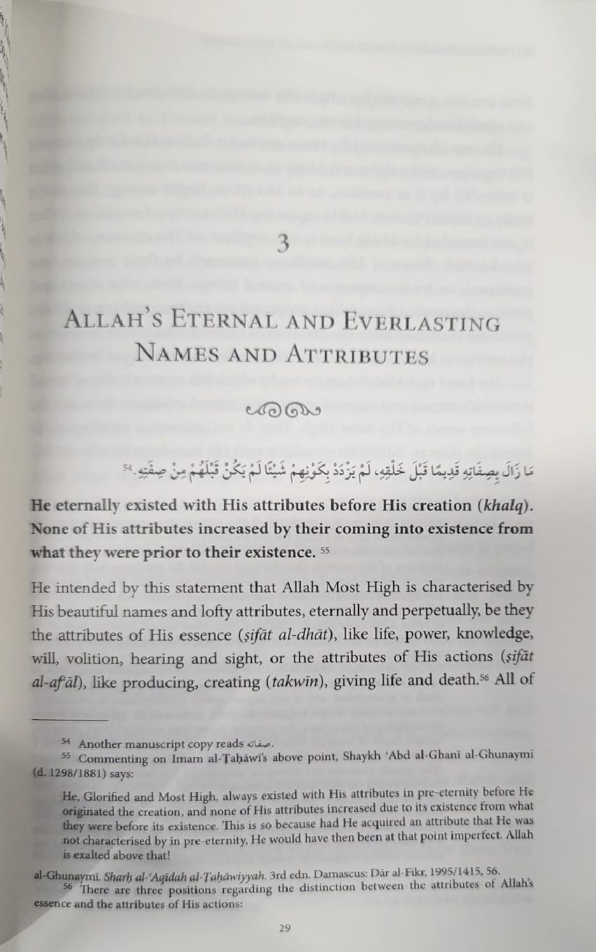 Imam Al-Tahawi's Creed of Islam: An Exposition