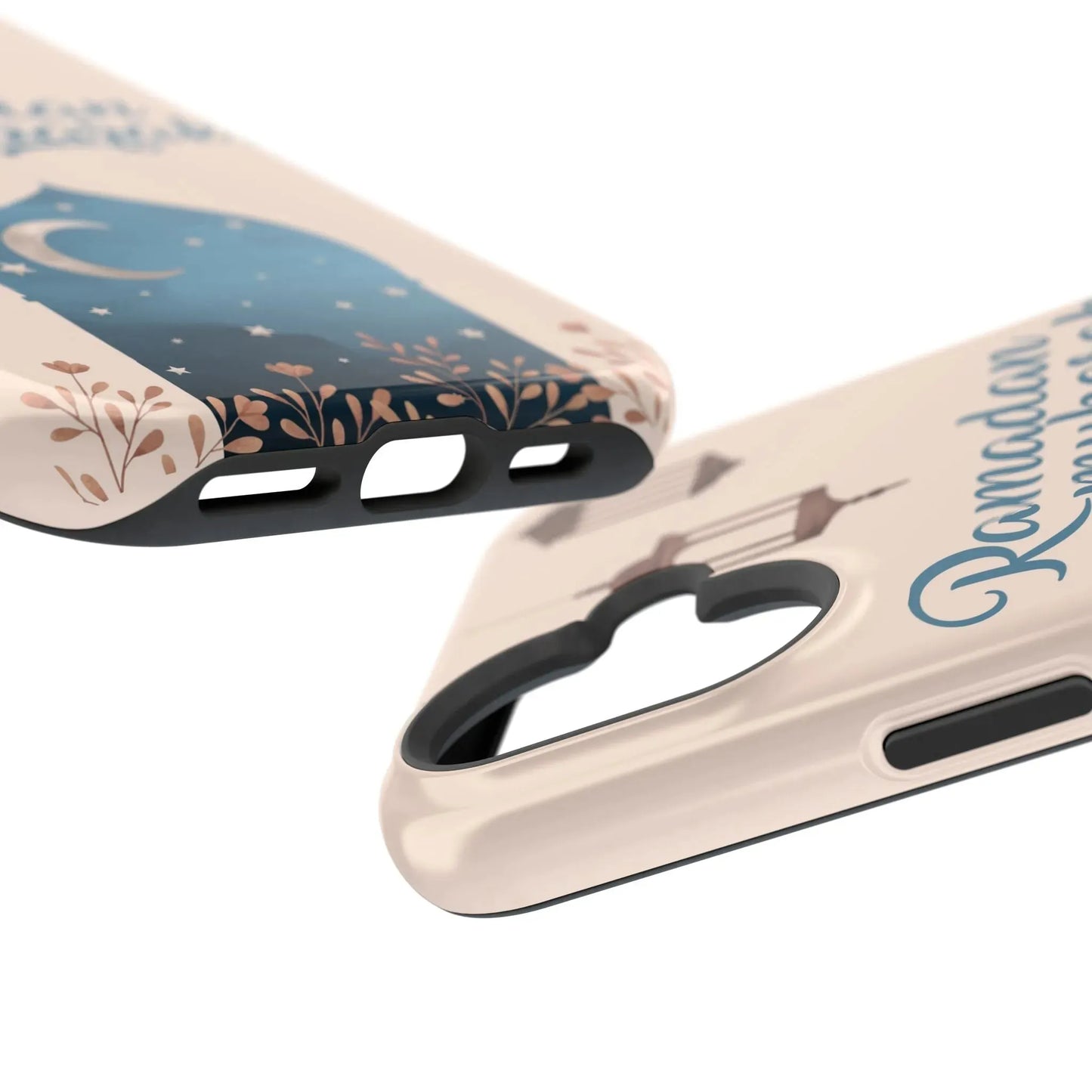 Ramadan Mubarak Design - Iphone Magnetic Tough Case book cover