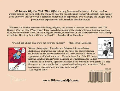 101 Reasons Why I'm Glad I Wear Hijab: The Fabulous & Fun Frills of the "Veil" by Mona Ebrahim book cover