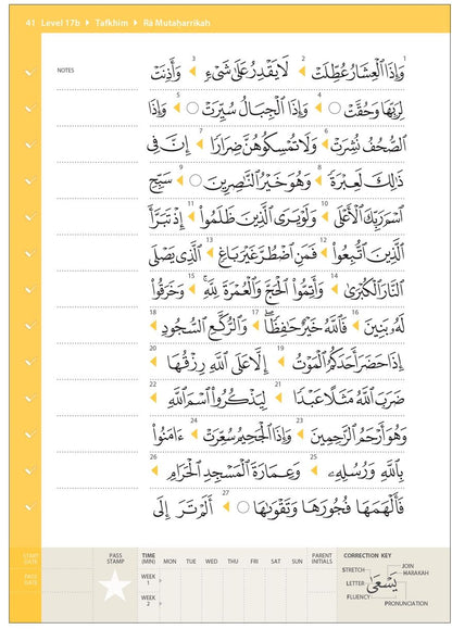 Rules of Tajwid (Madinah Script) – Safar Learn to Read Series
