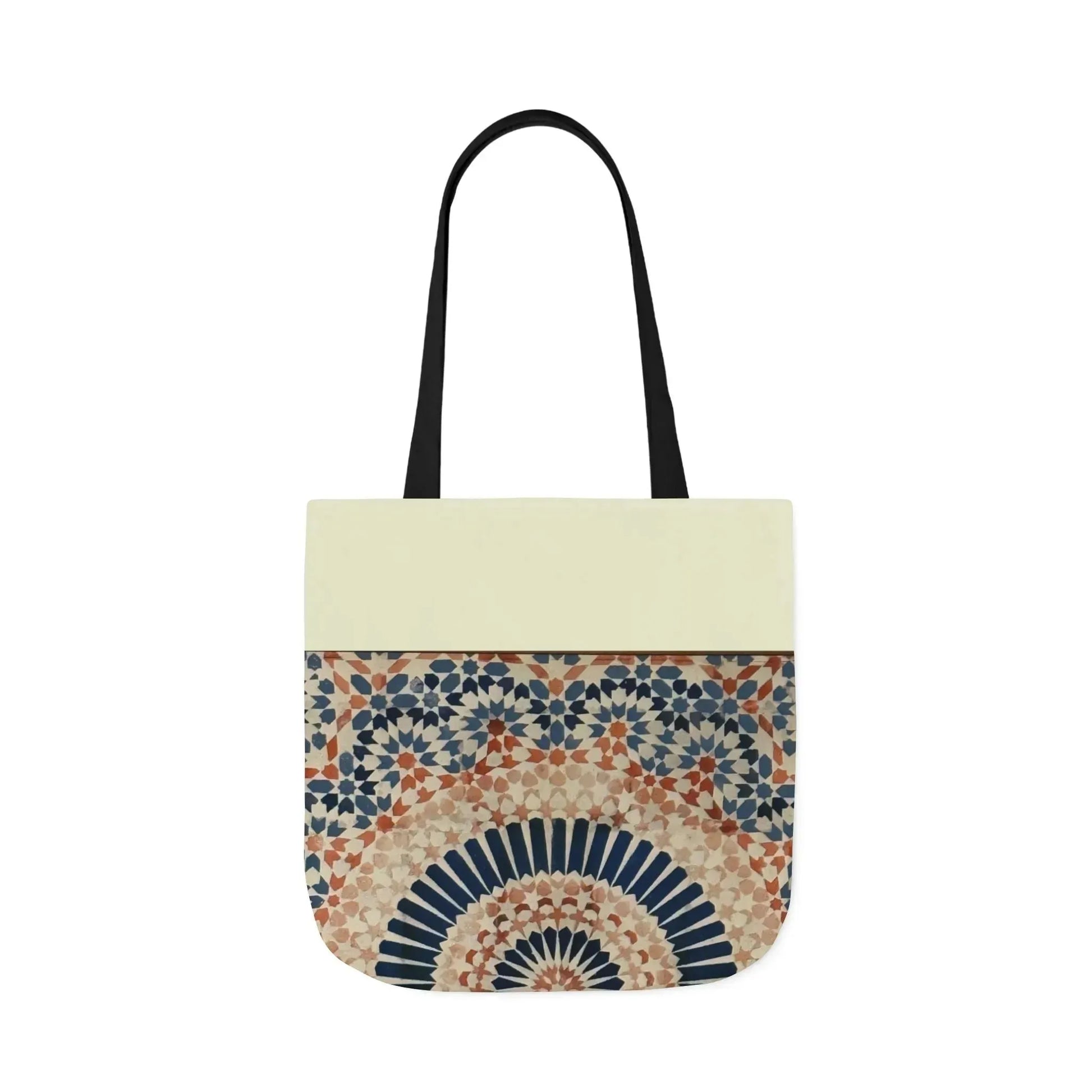 Moroccan Design Tote Bag, 3-Color Straps book cover