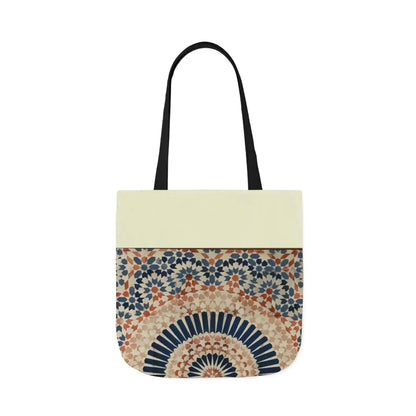Moroccan Design Tote Bag, 3-Color Straps book cover