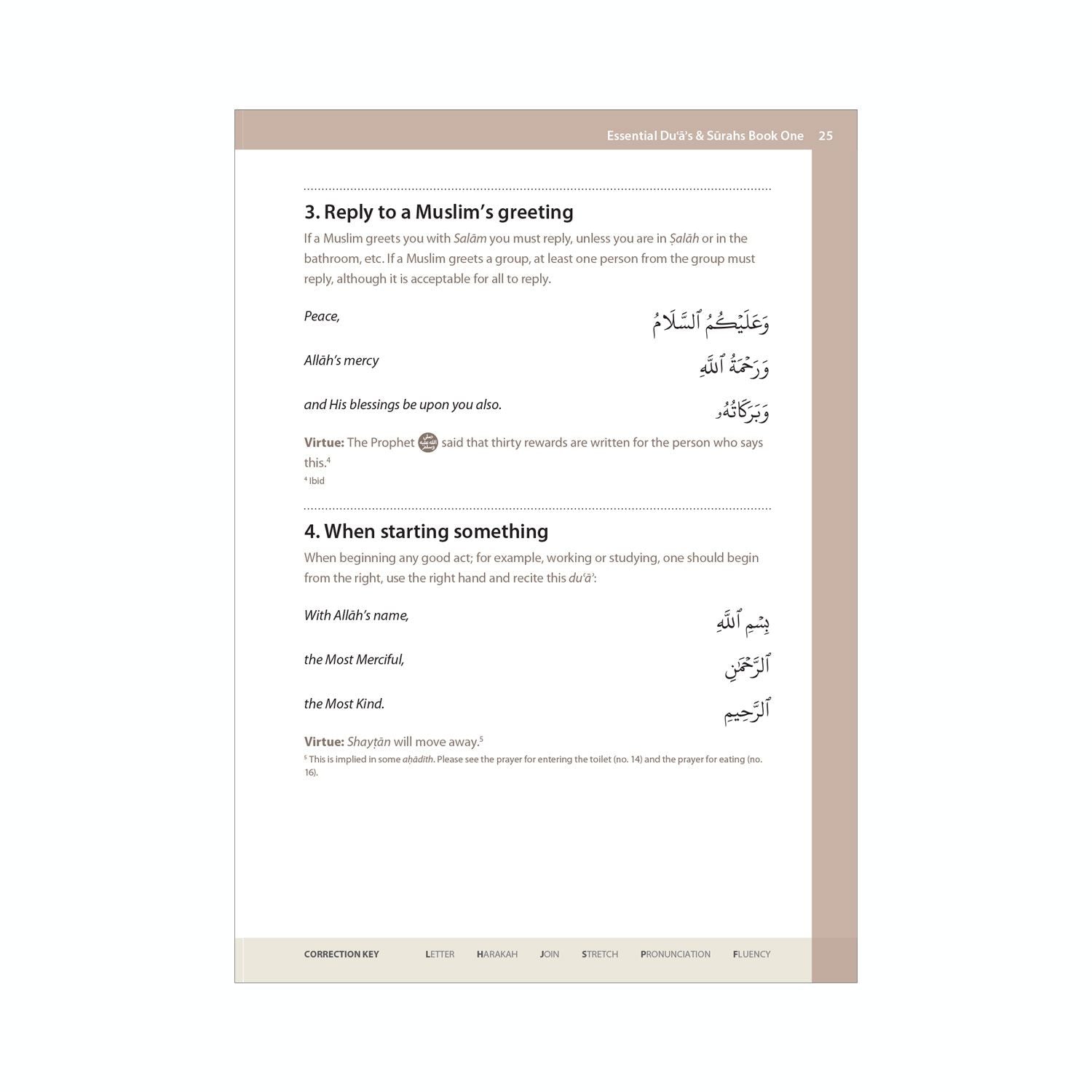 Essential Duas and Surahs: Book 1 (Memorisation) – Learn by Heart Series
