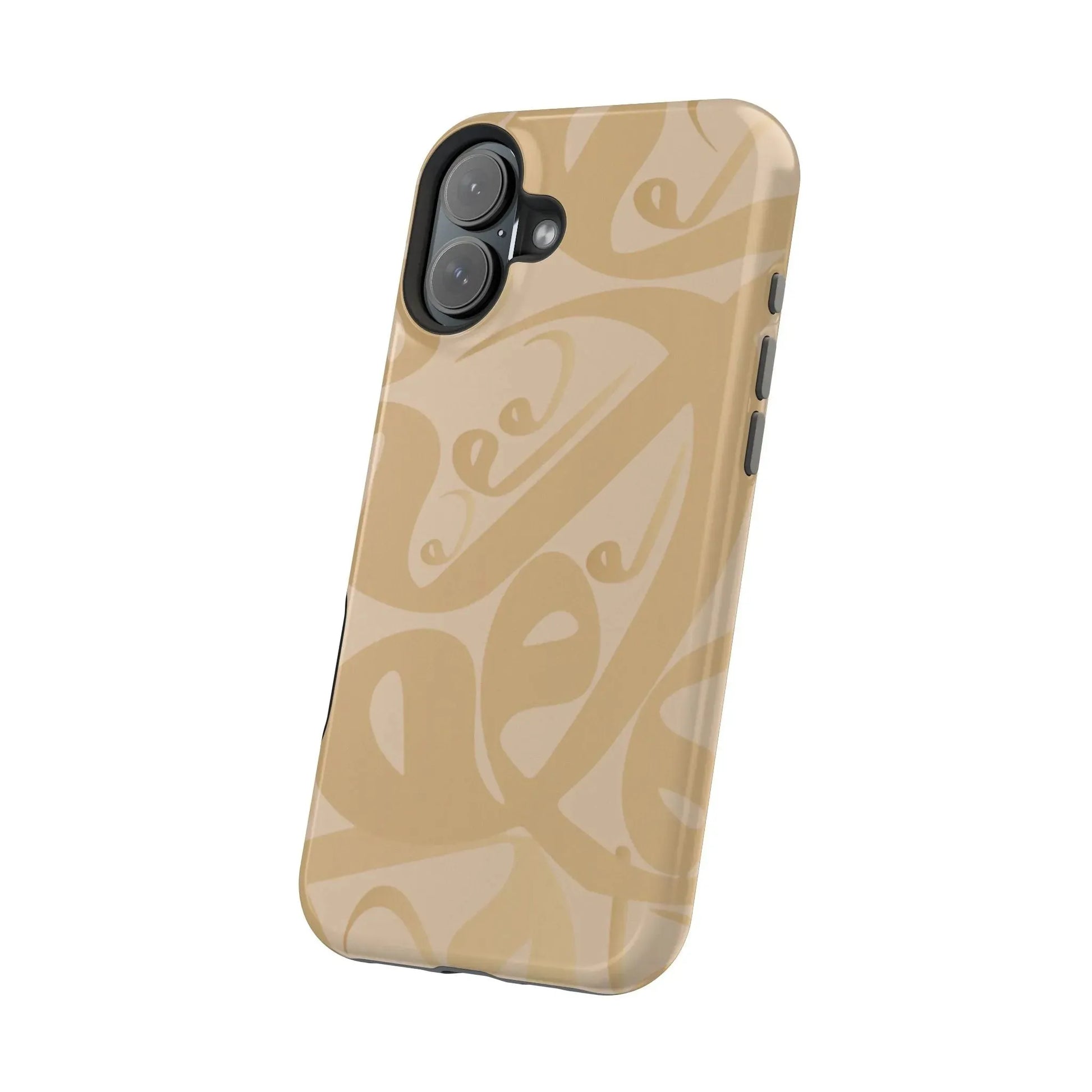 Waw " Design - Iphone Magnetic Tough Case book cover