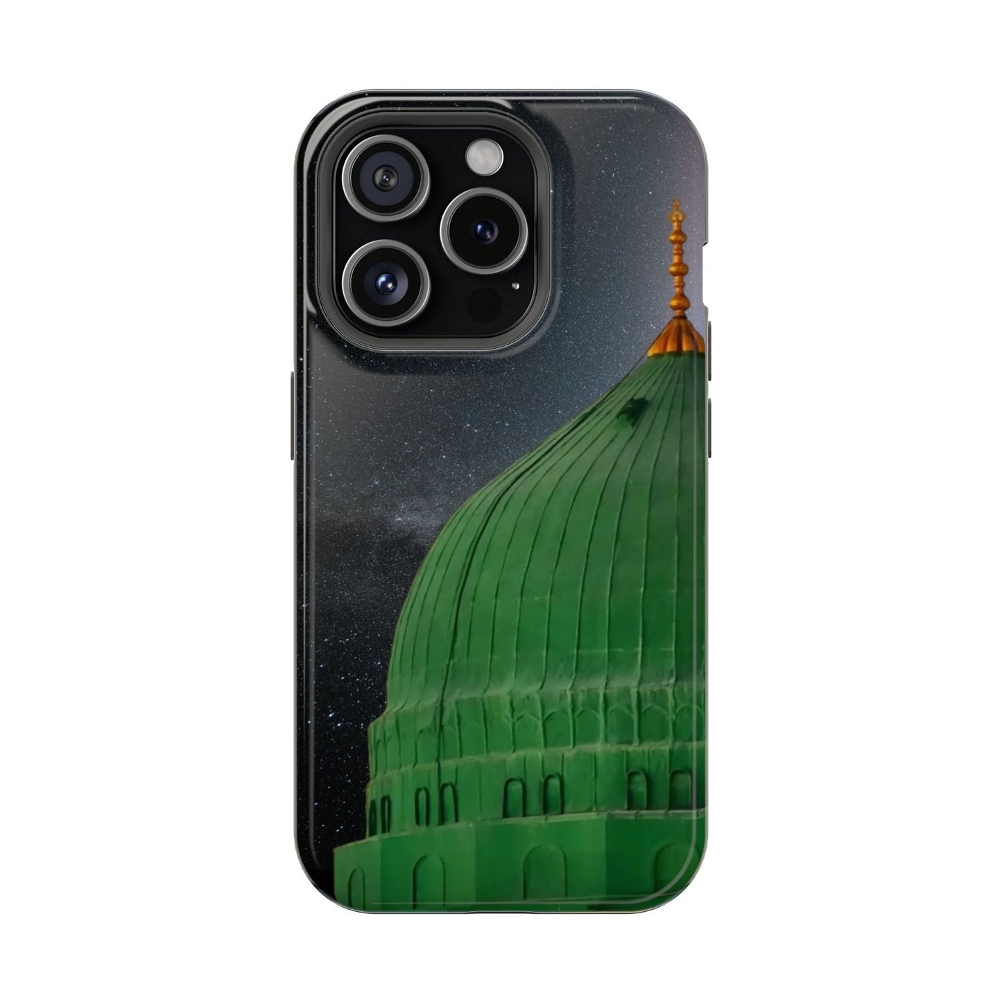 Green Dome  Design Iphone Magnetic Tough Cases