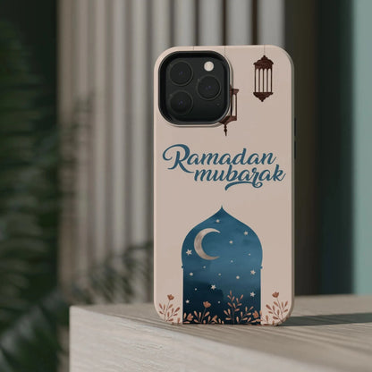 Ramadan Mubarak Design - Iphone Magnetic Tough Case book cover