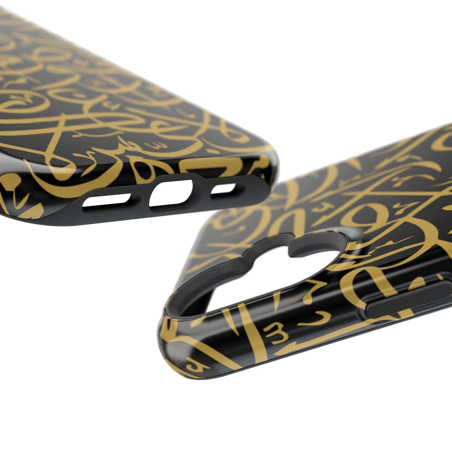 Black and Gold Arabic Letters  Iphone Magnetic Tough Cases