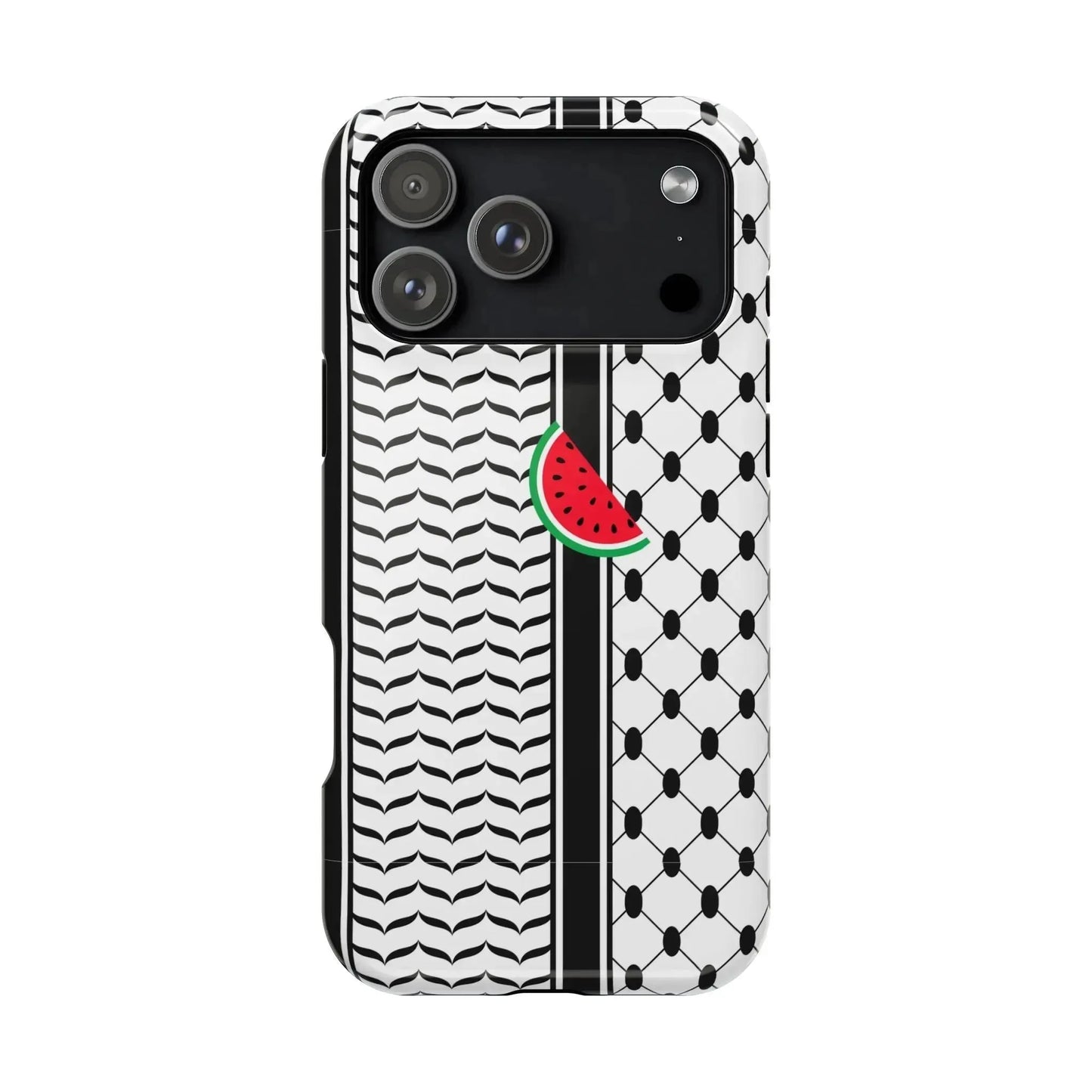 Kufieh Geometric Design Iphone Magnetic Tough Case book cover