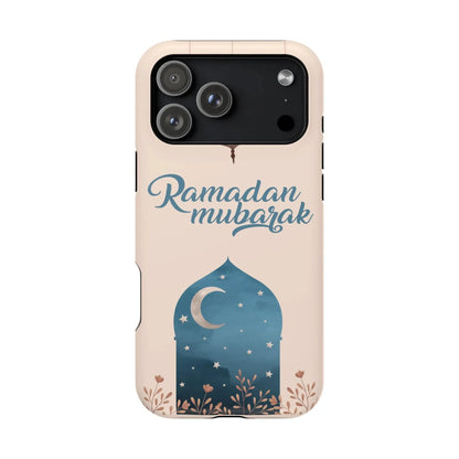 Ramadan Mubarak Design - Iphone Magnetic Tough Case book cover