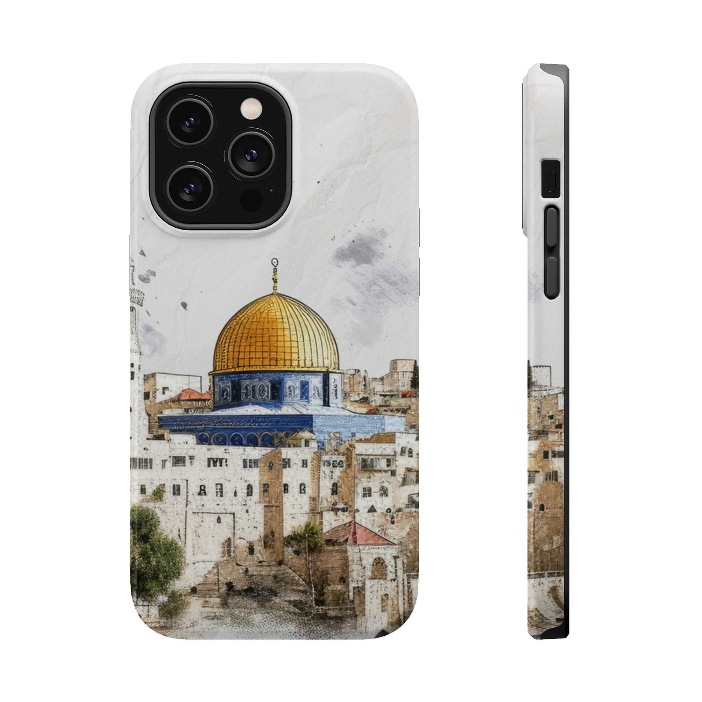 Jerusalem City  2 Design Iphone Magnetic Tough Case
