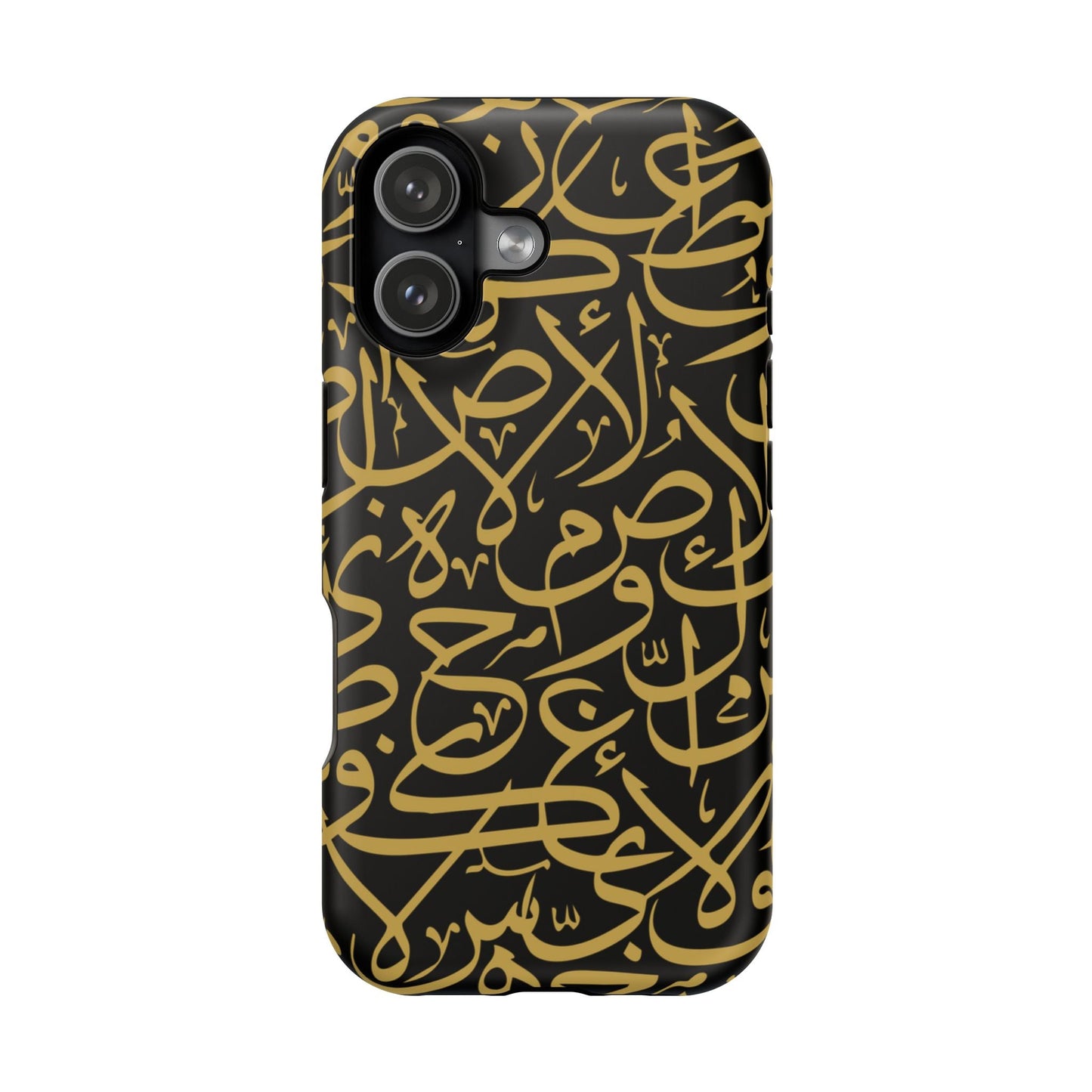 Black and Gold Arabic Letters  Iphone Magnetic Tough Cases