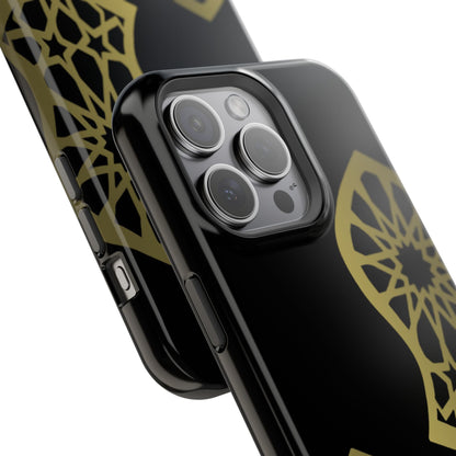 Grey and Gold Sandala Design Iphone Magnetic Tough Cases