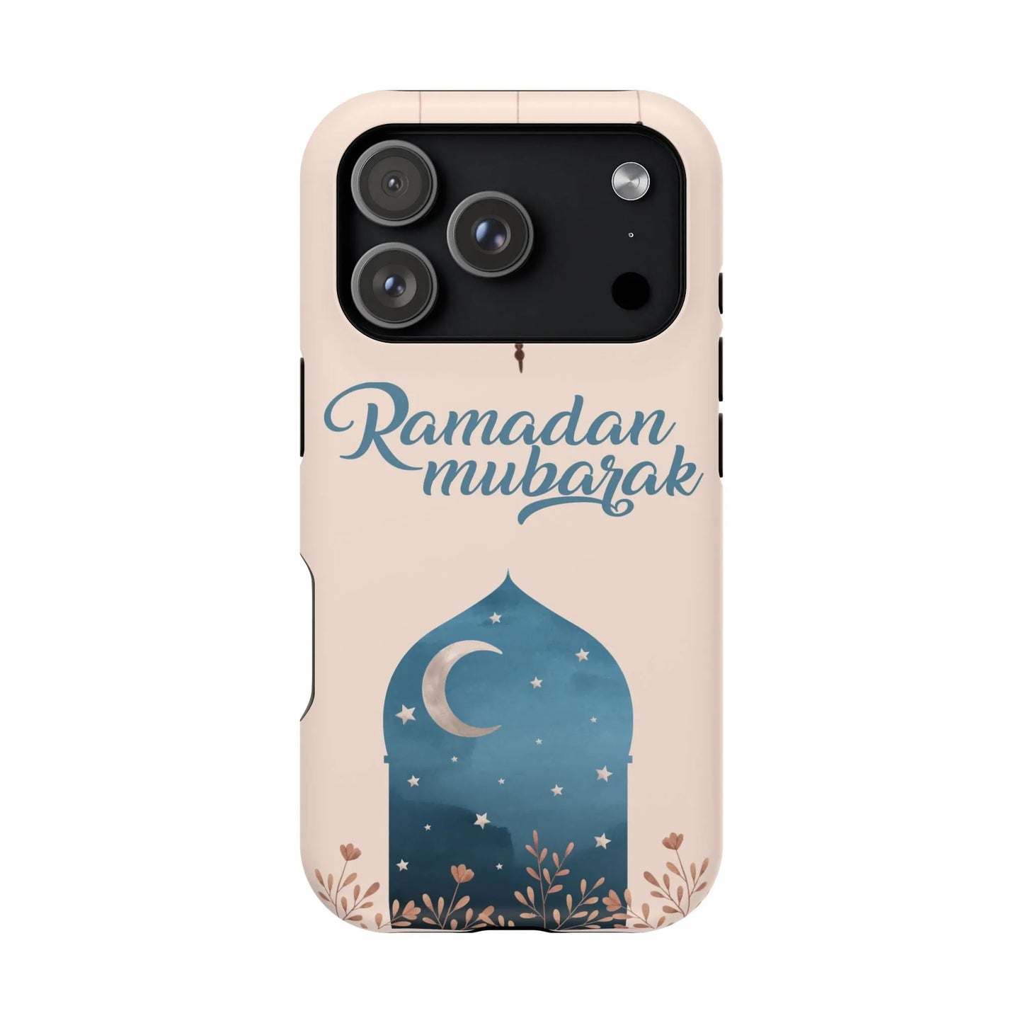 Ramadan Mubarak Design - Iphone Magnetic Tough Case book cover