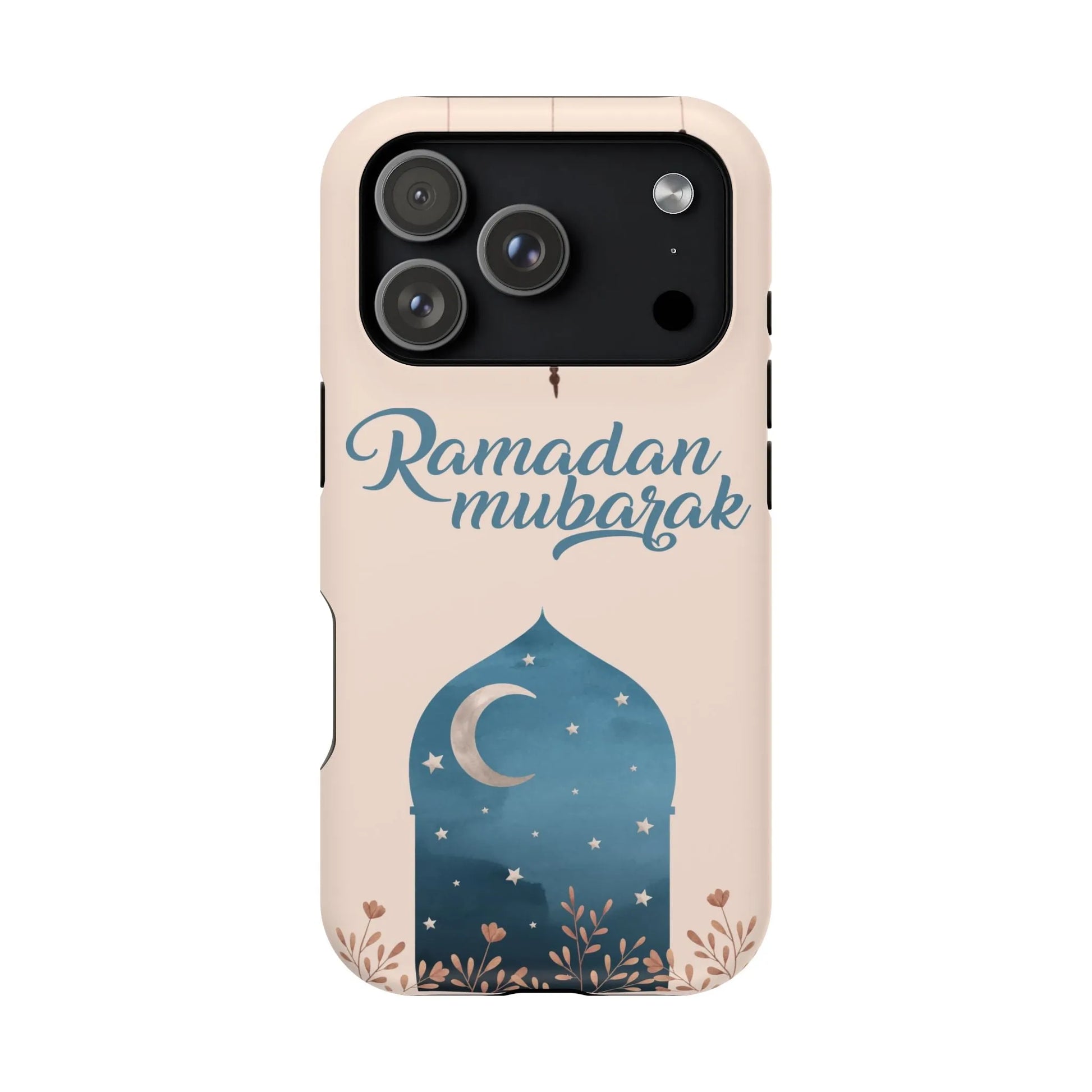Ramadan Mubarak Design - Iphone Magnetic Tough Case book cover