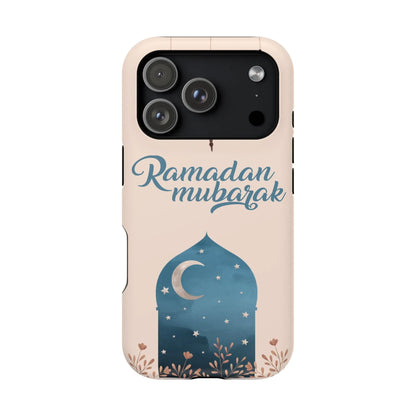 Ramadan Mubarak Design - Iphone Magnetic Tough Case book cover