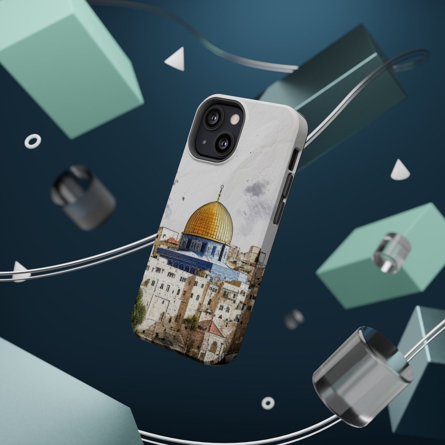 Jerusalem City  2 Design Iphone Magnetic Tough Case