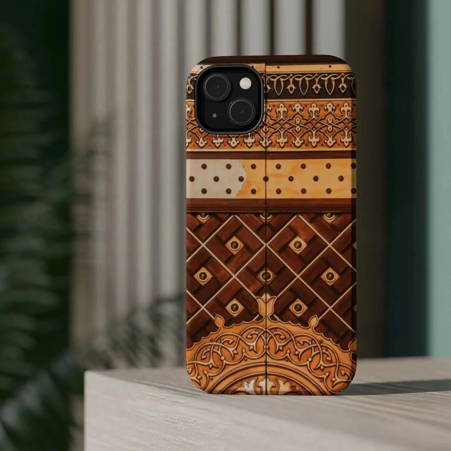 Masjid Al Nabawi Door Design Iphone Magnetic Tough Cases book cover