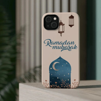 Ramadan Mubarak Design - Iphone Magnetic Tough Case book cover