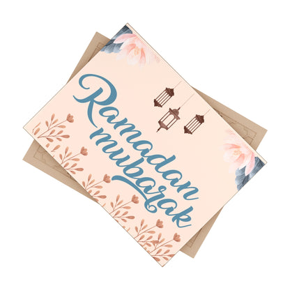 Ceramic Tile — Ramadan Mubarak & Lantern Decorative Keepsake