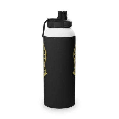 Sandala Stylish Stainless Steel Water Bottle with Sports Lid book cover