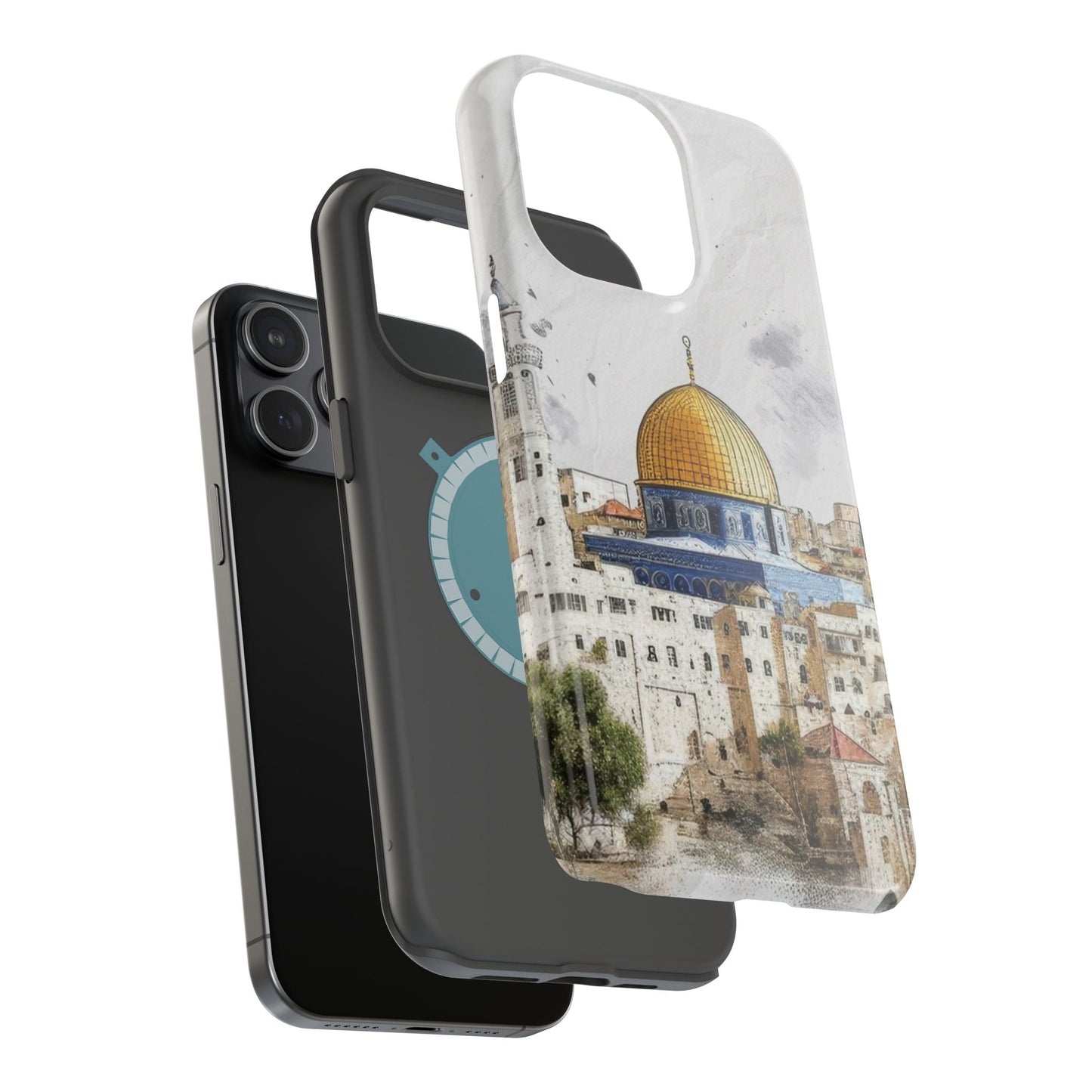 Jerusalem City  2 Design Iphone Magnetic Tough Case