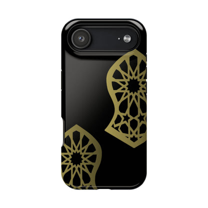 Grey and Gold Sandala Design Iphone Magnetic Tough Cases