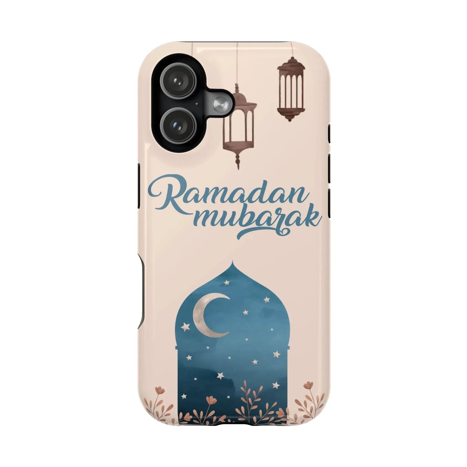 Ramadan Mubarak Design - Iphone Magnetic Tough Case book cover