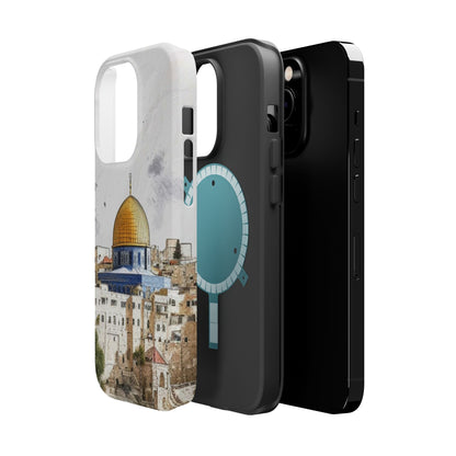 Jerusalem City  2 Design Iphone Magnetic Tough Case