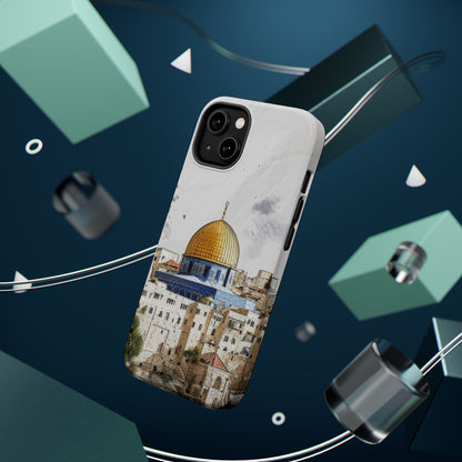 Jerusalem City  2 Design Iphone Magnetic Tough Case