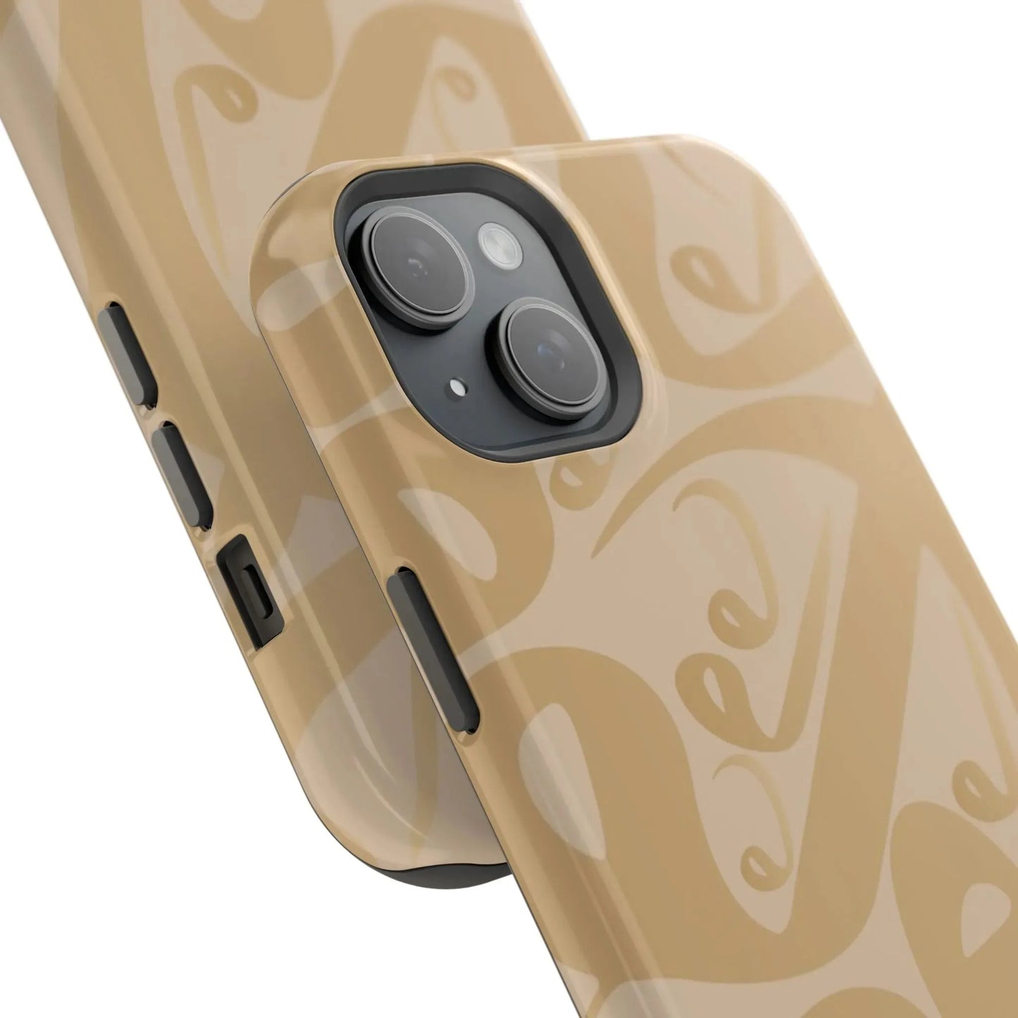 Waw " Design - Iphone Magnetic Tough Case book cover