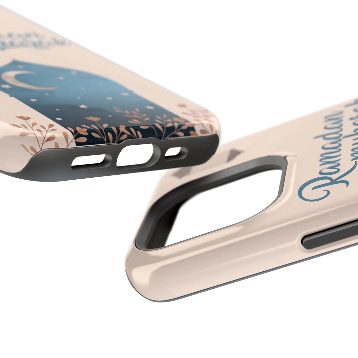 Ramadan Mubarak Design - Iphone Magnetic Tough Case book cover