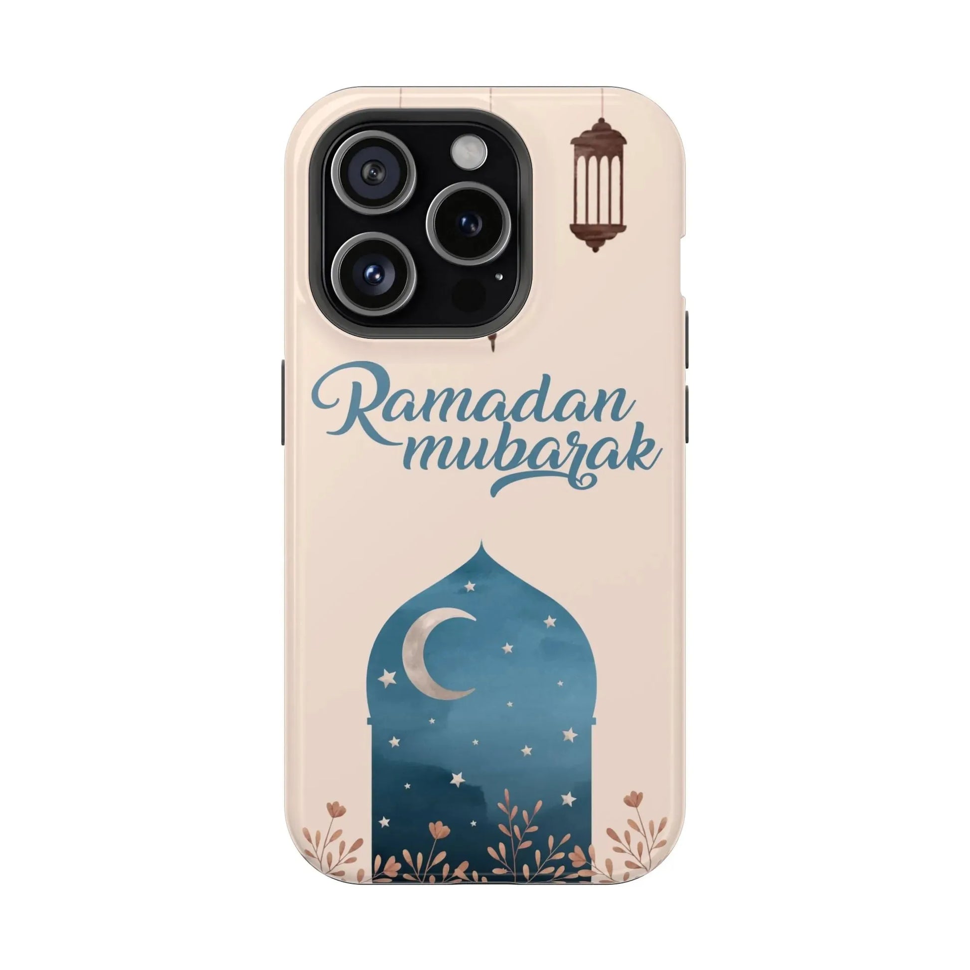Ramadan Mubarak Design - Iphone Magnetic Tough Case book cover